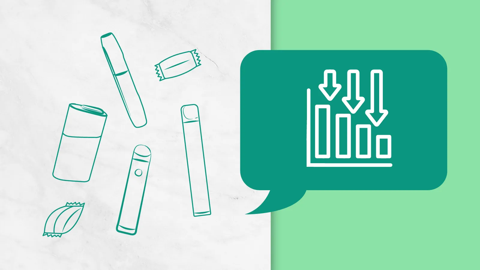 Ilustrasi untuk Pengurangan Risiko: Solusi untuk yang Sulit Berhenti Merokok