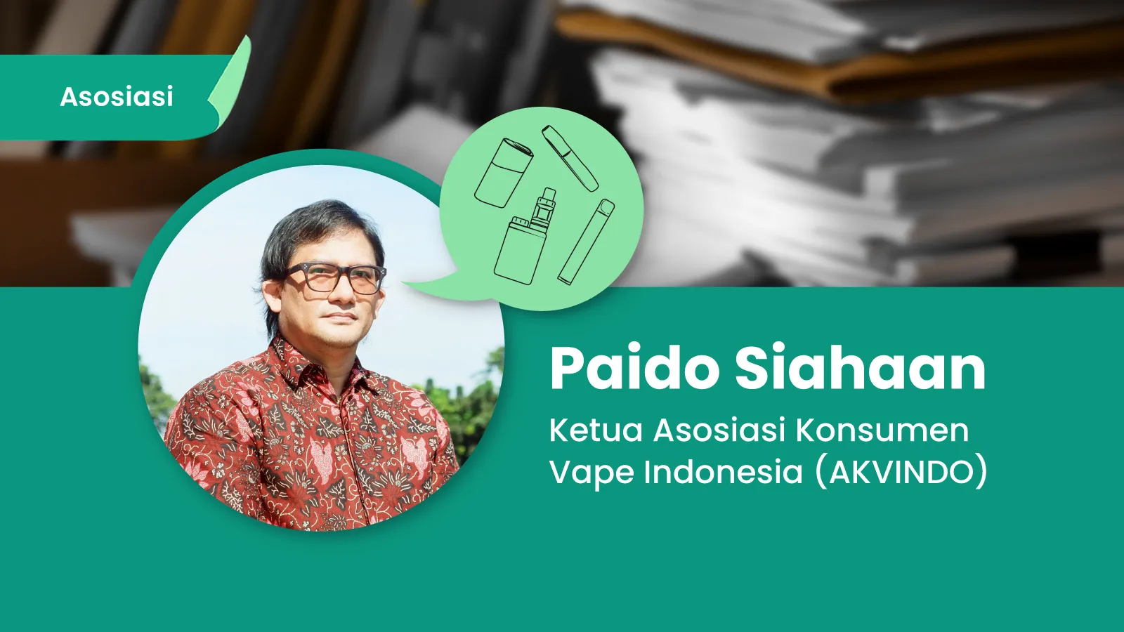 Ilustrasi untuk Ketua AKVINDO: Tembakau Alternatif, Solusi Realistis Permasalahan Merokok