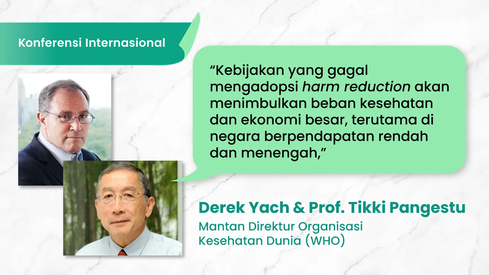 Ilustrasi untuk Mantan Pimpinan WHO dan Ekonom: Pengurangan Risiko Berpotensi Menyelamatkan Lebih dari 100 Juta Jiwa