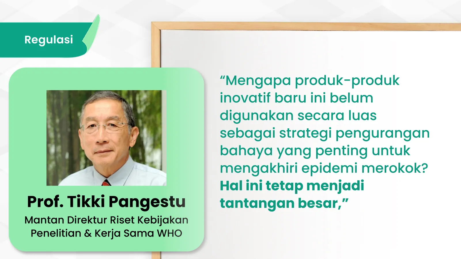 Ilustrasi untuk Penerapan Strategi Pengurangan Bahaya Tembakau di Indonesia: Di Mana Letak Hambatannya?