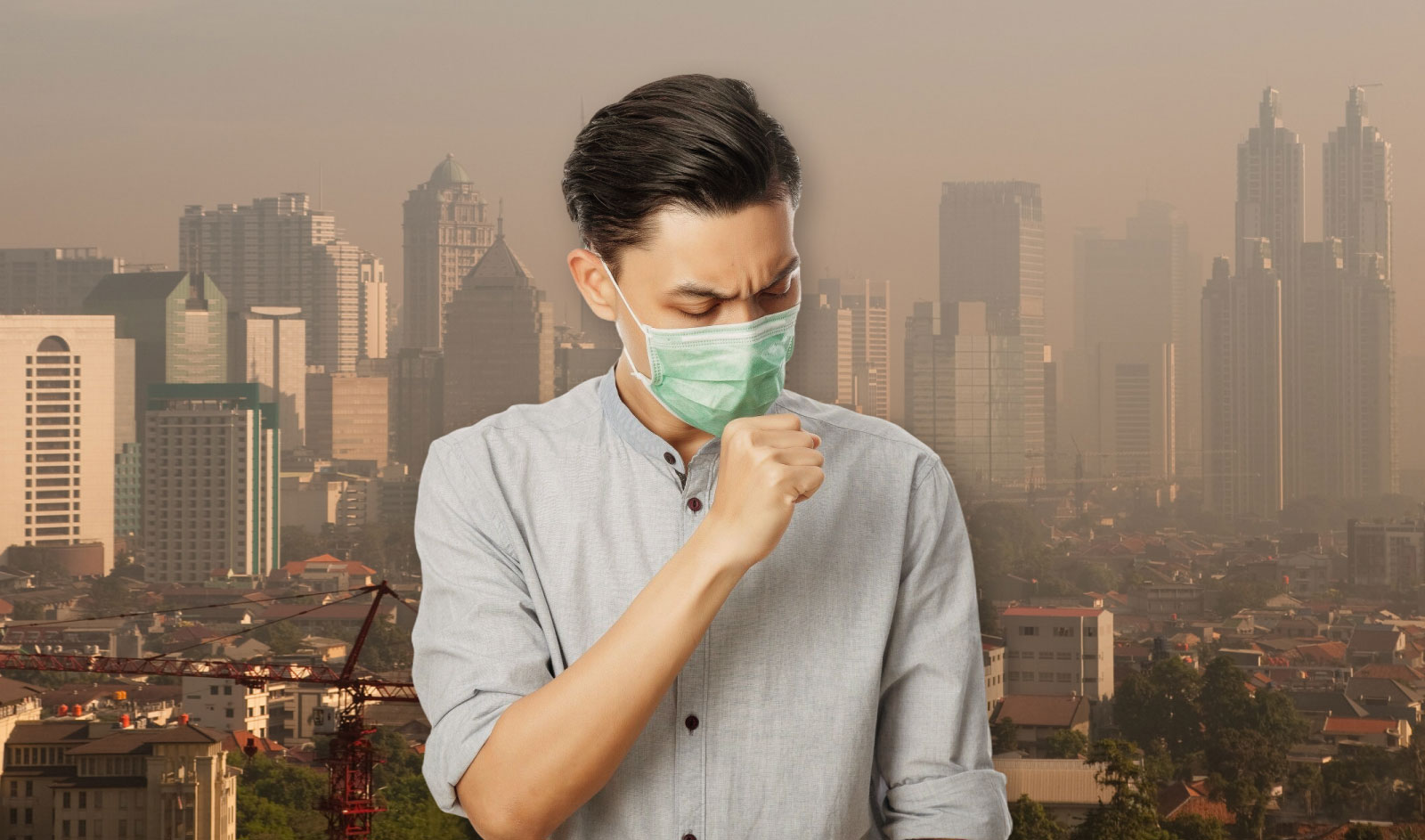 Ilustrasi untuk Cara Mengatasi Polusi Udara dari Luar