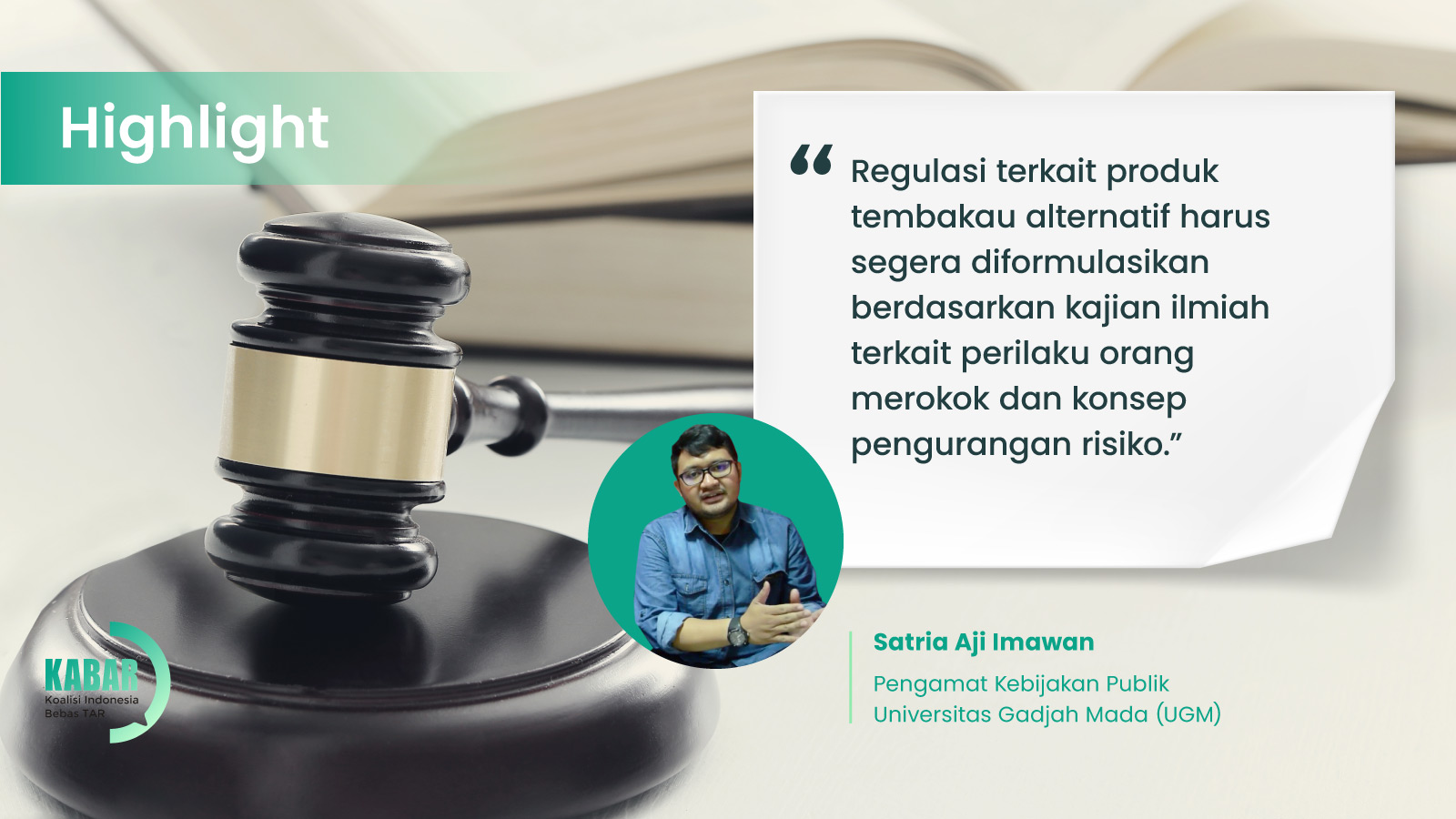 Ilustrasi untuk Regulasi Tembakau Alternatif Turunkan Prevalensi Merokok