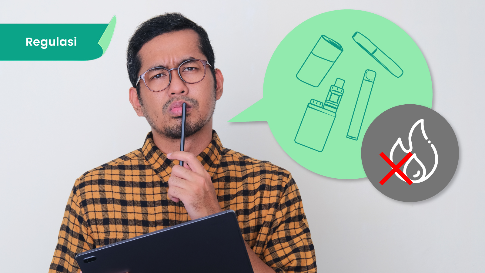 Ilustrasi untuk Riset: Tembakau Alternatif Berisiko Rendah, Perlu Regulasi Khusus