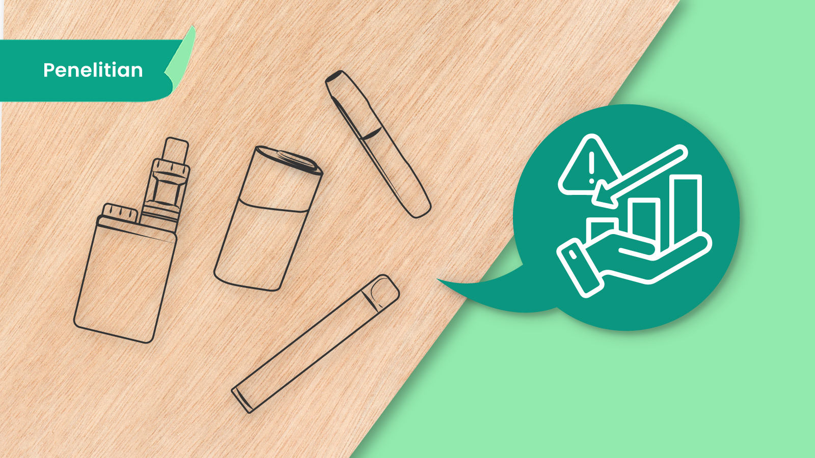 Ilustrasi untuk Riset: Benarkah Produk Tembakau Alternatif dapat Menurunkan Jumlah Zat Berbahaya yang Masuk ke Tubuh?