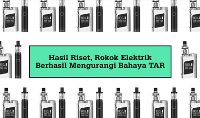 Ilustrasi untuk Hasil Riset, Rokok Elektronik Berhasil Mengurangi Bahaya TAR