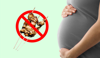 Ilustrasi untuk Inilah Alasan Ibu Hamil Dilarang Makan Sate